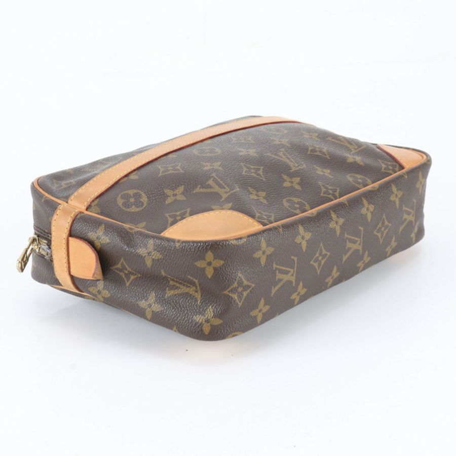 路易威登 Monogram Compiegne 28 M51845 皮革第二隻包手拿包/手提包/小包 男士-3