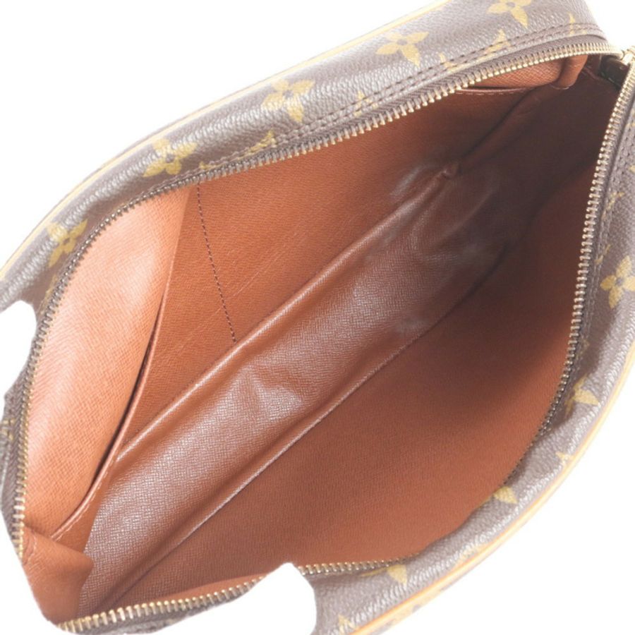 路易威登 Monogram Compiegne 28 M51845 皮革第二隻包手拿包/手提包/小包 男士-5