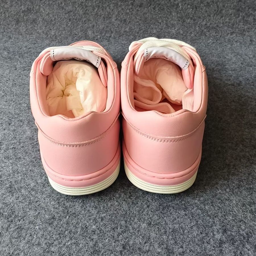 CHANEL香奈兒 24P 圓頭系帶平底 低幫 板鞋 女款 粉色 尺碼:37.5 成色:全新全套未使-5