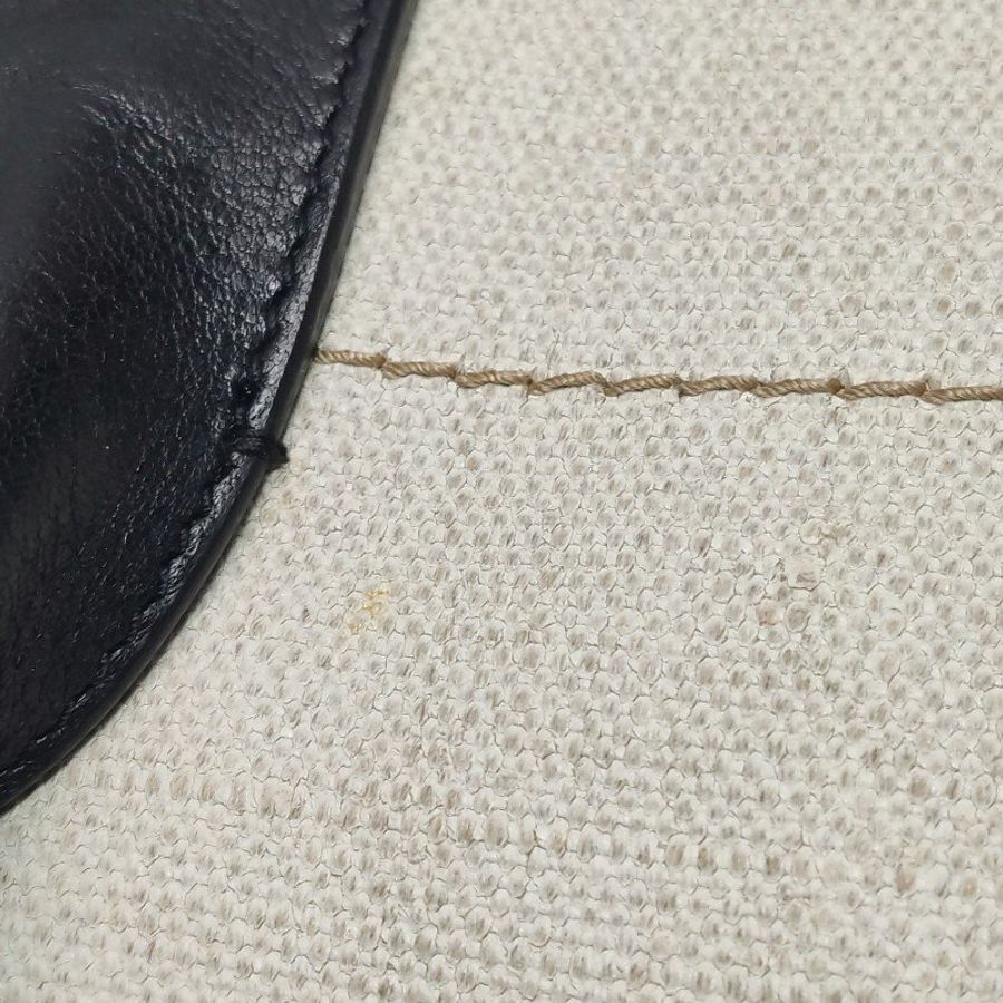 Saint Laurent Rive Gauche帆布塗佈帆布字母印花單肩包-15