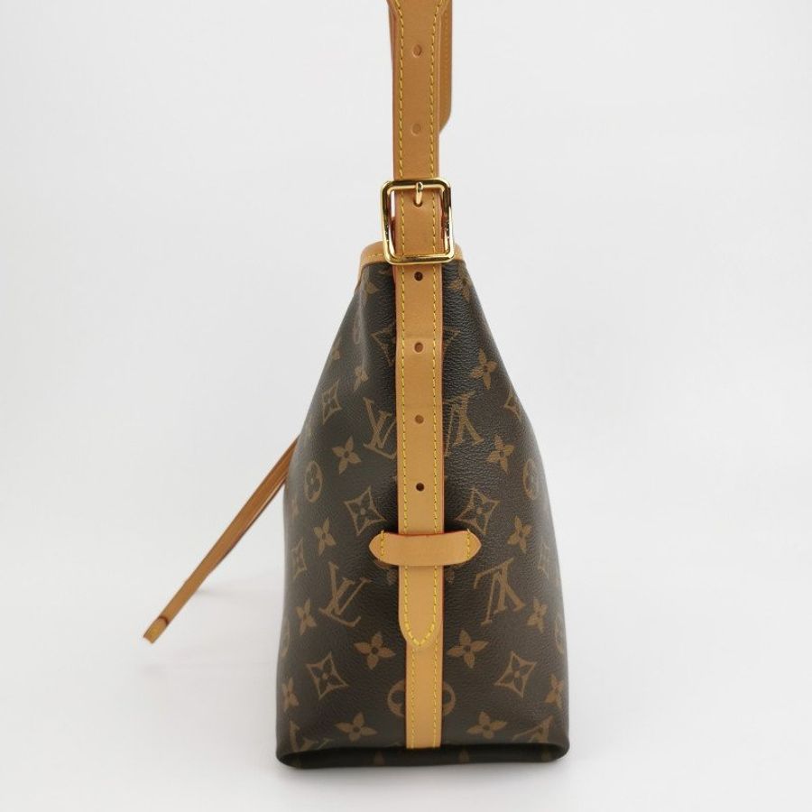 Louis Vuitton (LV) CarryAll小號植鞣革Monogram印花子母包肩包-2