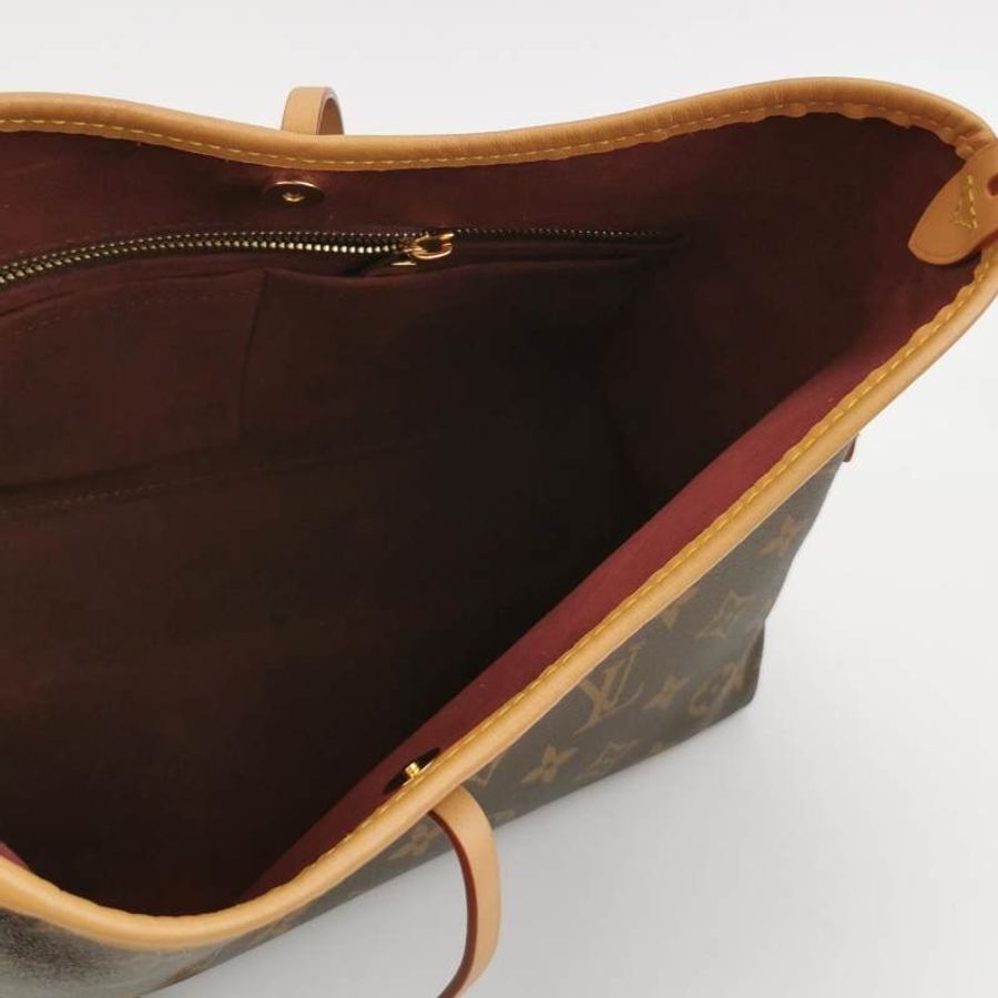 Louis Vuitton (LV) CarryAll小號植鞣革Monogram印花子母包肩包-6