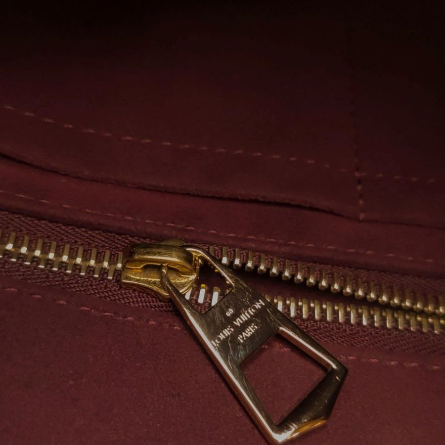 Louis Vuitton (LV) CarryAll小號植鞣革Monogram印花子母包肩包-11