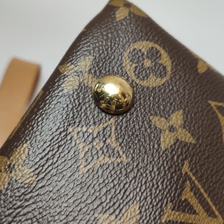 Louis Vuitton (LV) CarryAll小號植鞣革Monogram印花子母包肩包-14