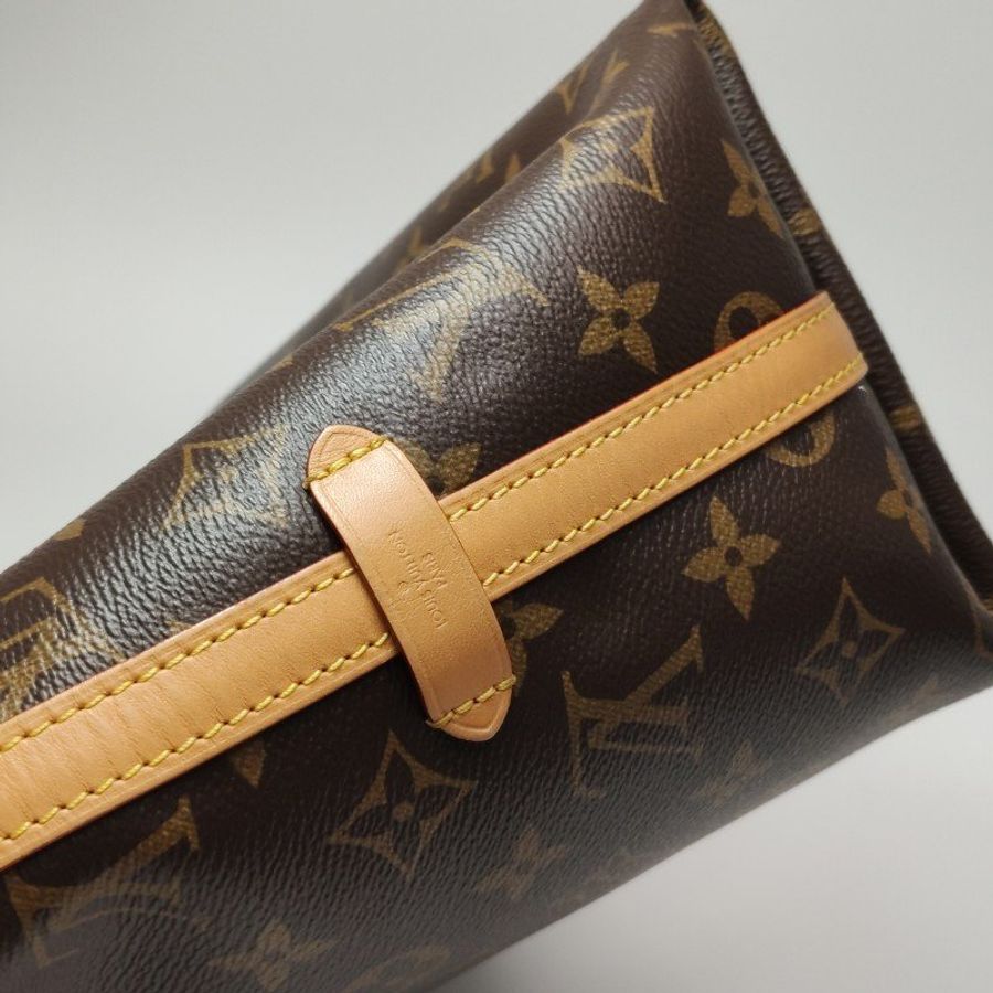 Louis Vuitton (LV) CarryAll小號植鞣革Monogram印花子母包肩包-21