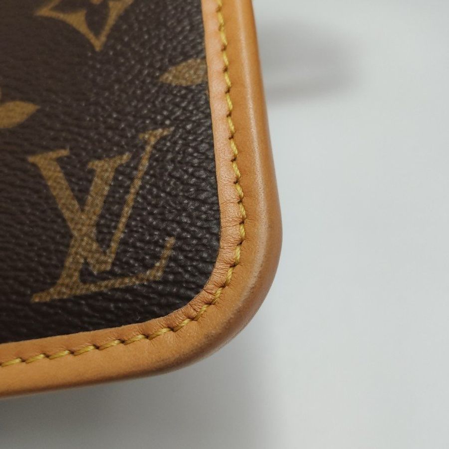 Louis Vuitton (LV) CarryAll小號植鞣革Monogram印花子母包肩包-24