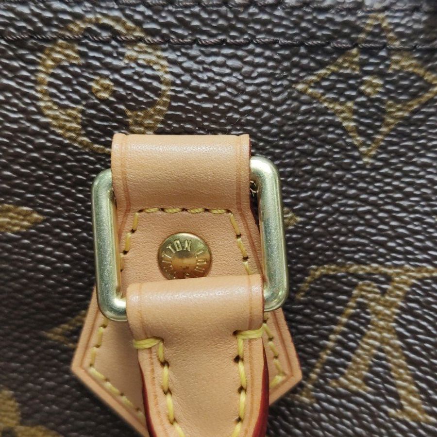 Louis Vuitton (LV) Speedy25植鞣革Monogram印花波士頓包手提包晶片款-10