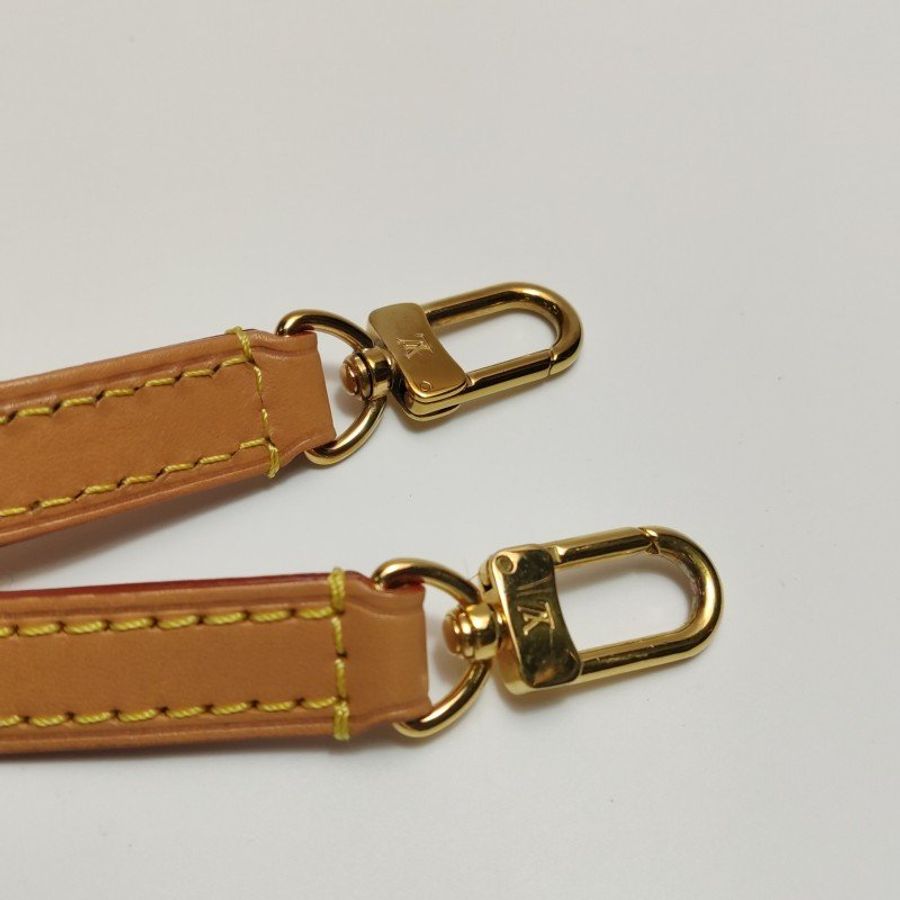 Louis Vuitton (LV) NOENano植鞣革Monogram印花抽繩斜挎包肩背包晶片款-13