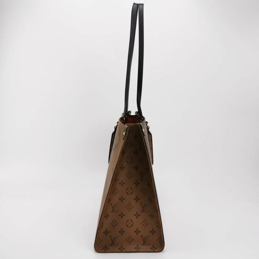 Louis Vuitton (LV) Onthego大號牛皮Gaint Monogram托特包肩肩包晶片款-3