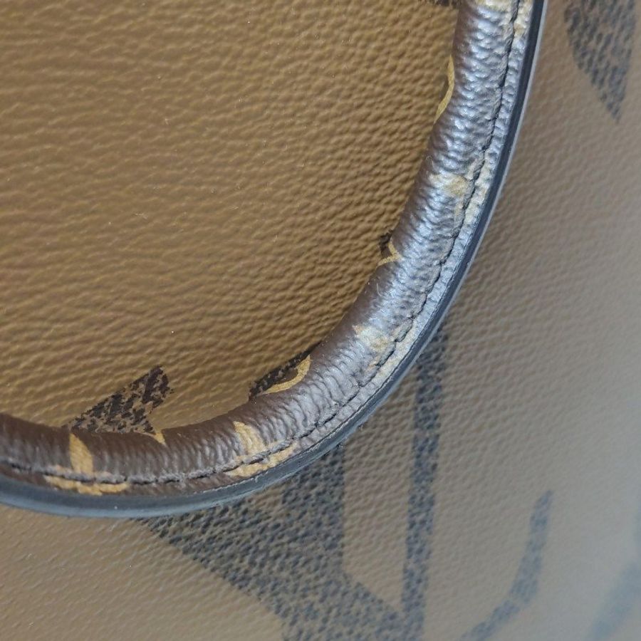 Louis Vuitton (LV) Onthego大號牛皮Gaint Monogram托特包肩肩包晶片款-23
