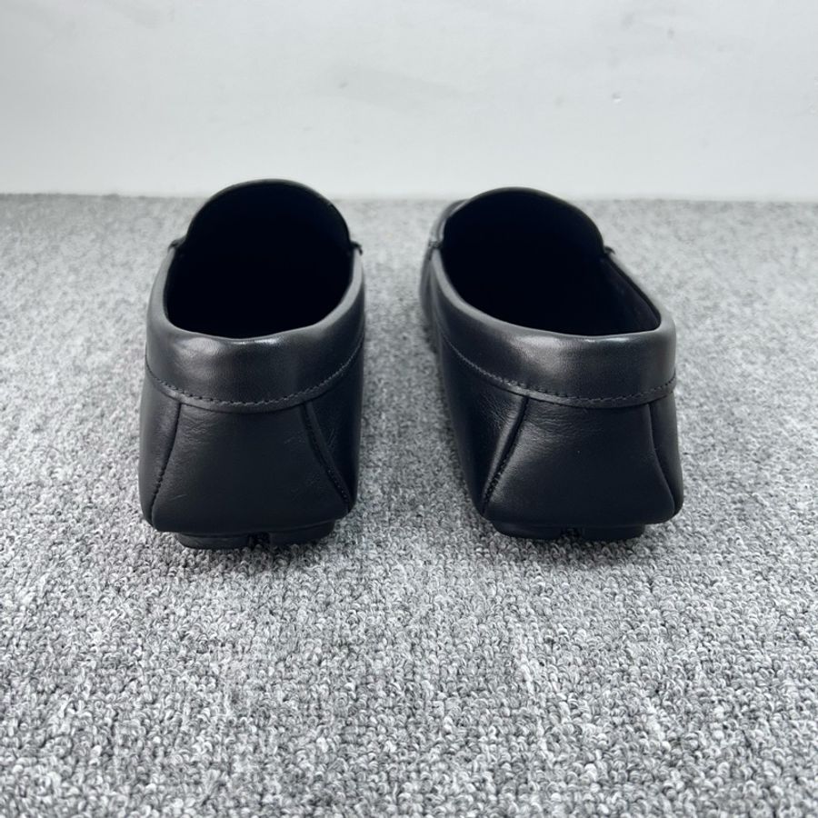 Prada/普拉達 三角標 樂福鞋 黑色一腳蹬/ 尺碼:41碼 7碼 成色:99新-5