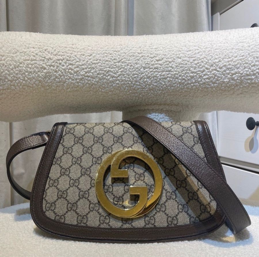 Gucci Blondie 金鏈包 雙背帶-0