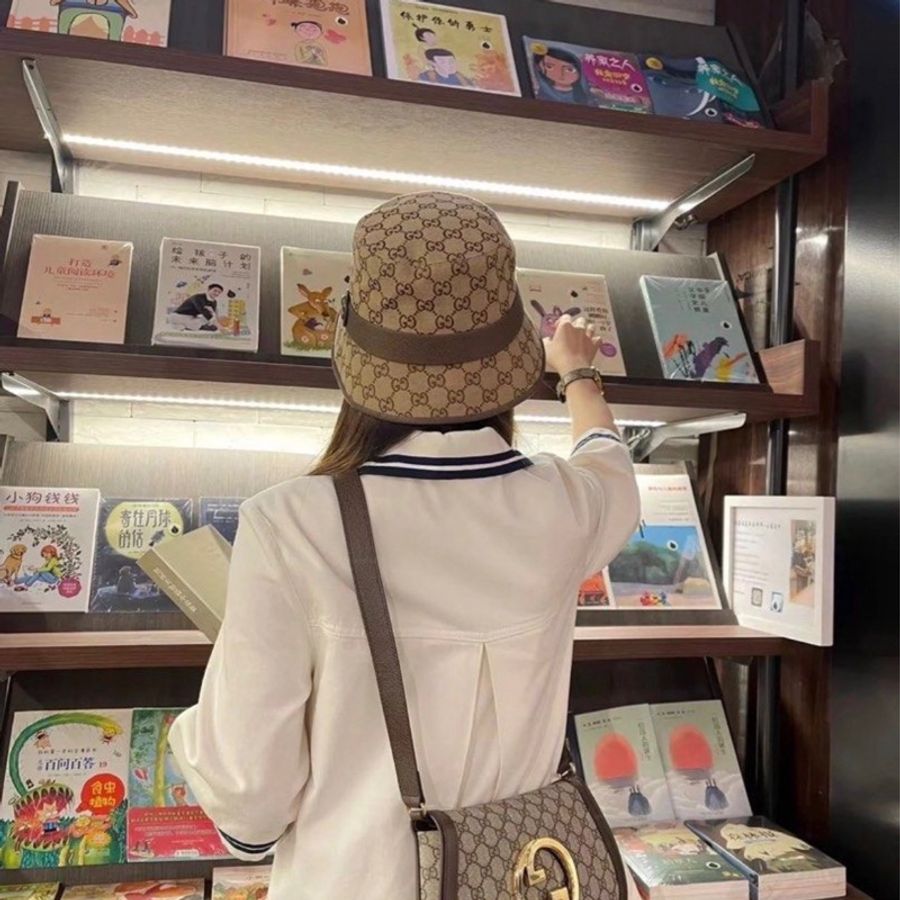 Gucci Blondie 金鏈包 雙背帶-1