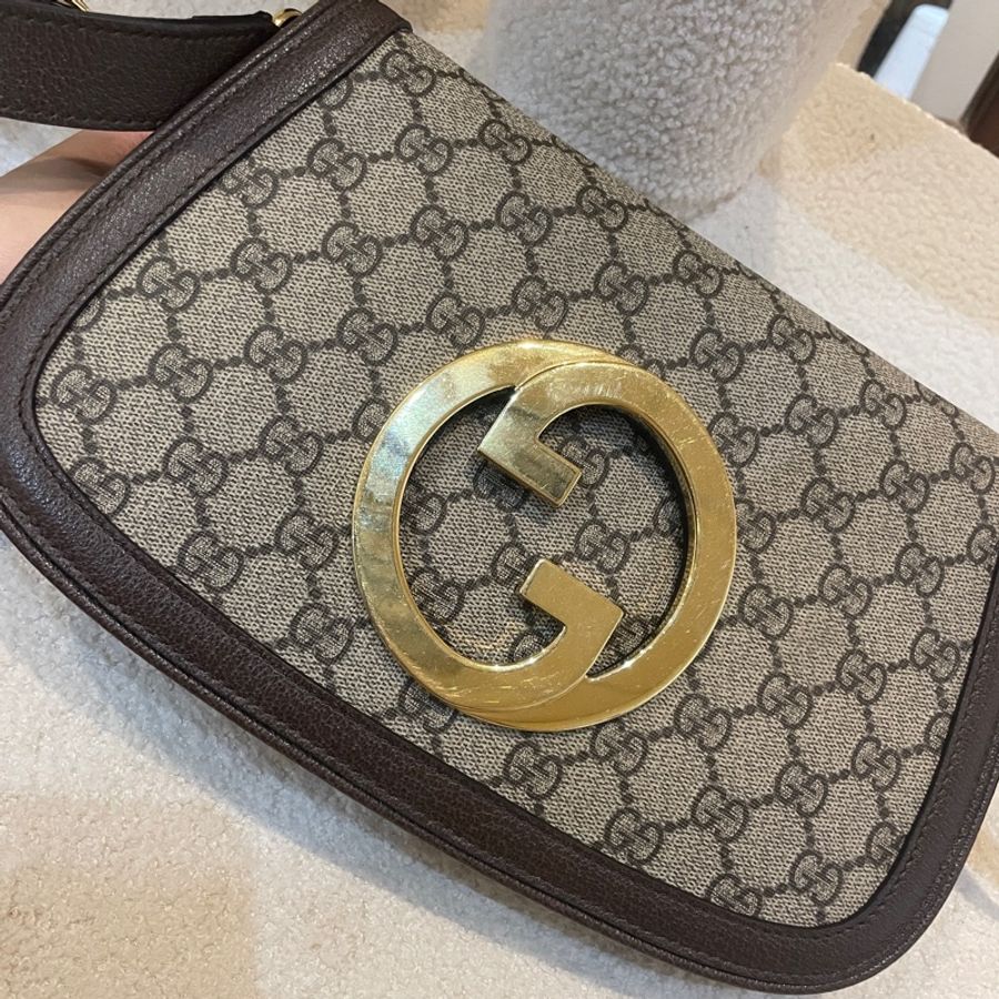 Gucci Blondie 金鏈包 雙背帶-3