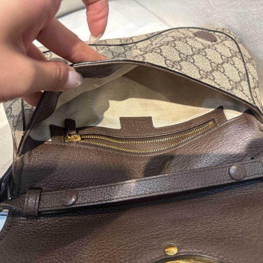 Gucci Blondie 金鏈包 雙背帶-10