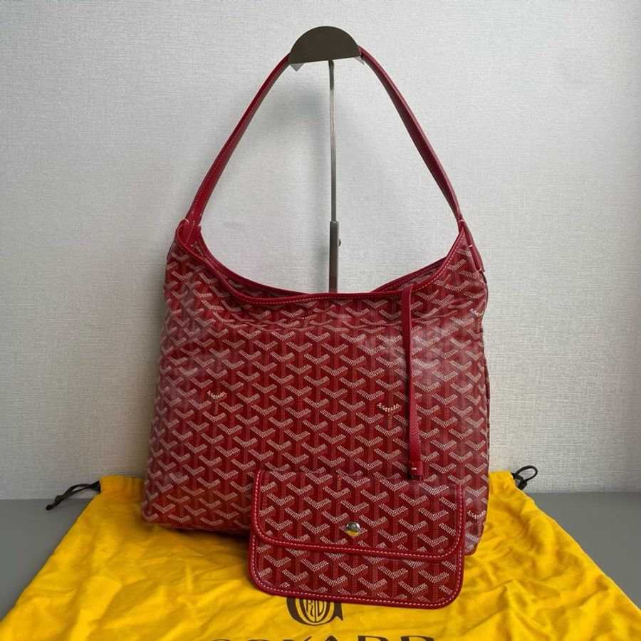❤️ Goyard戈雅 紅色 經典老花滿印單肩包子母包-2