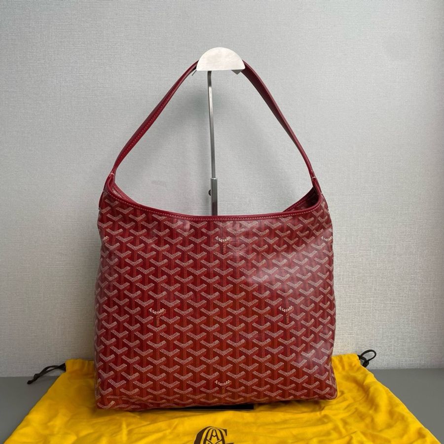 ❤️ Goyard戈雅 紅色 經典老花滿印單肩包子母包-3