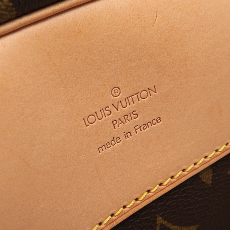 路易威登 (Louis Vuitton) Alizé 24H Monogram 2-Way Boston Bag 手提包 塗層帆布 皮革 男款 女款 棕色 M41399-3