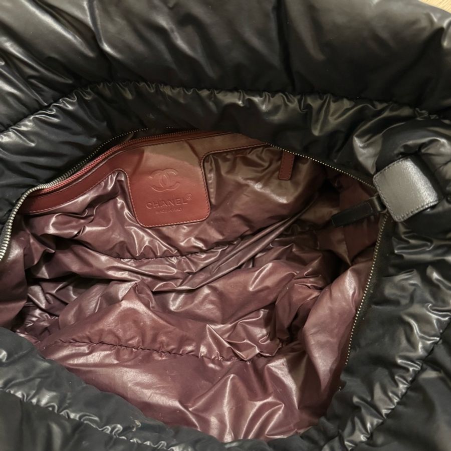 瑞奇二手精品 Chanel 媽媽包 太空包 大的 14開-4