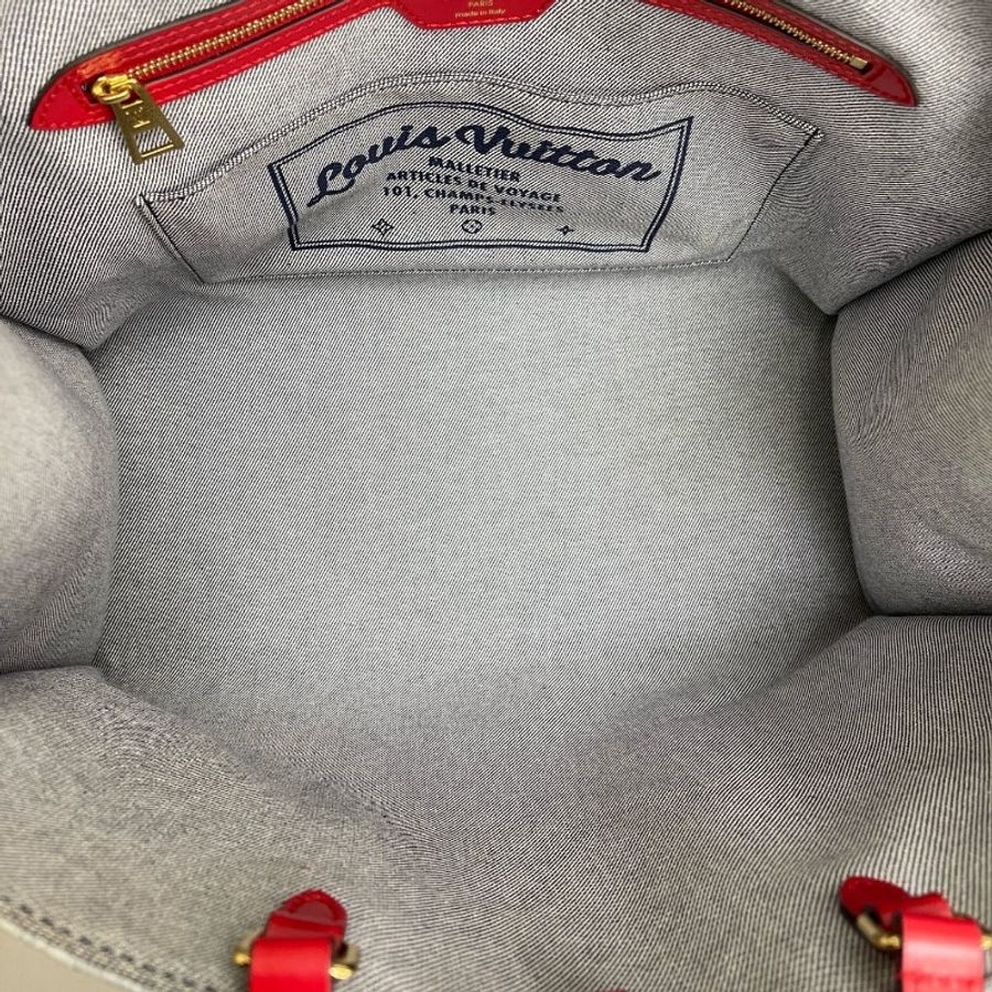 Louis Vuitton Onthego大號丹寧牛仔tote-8