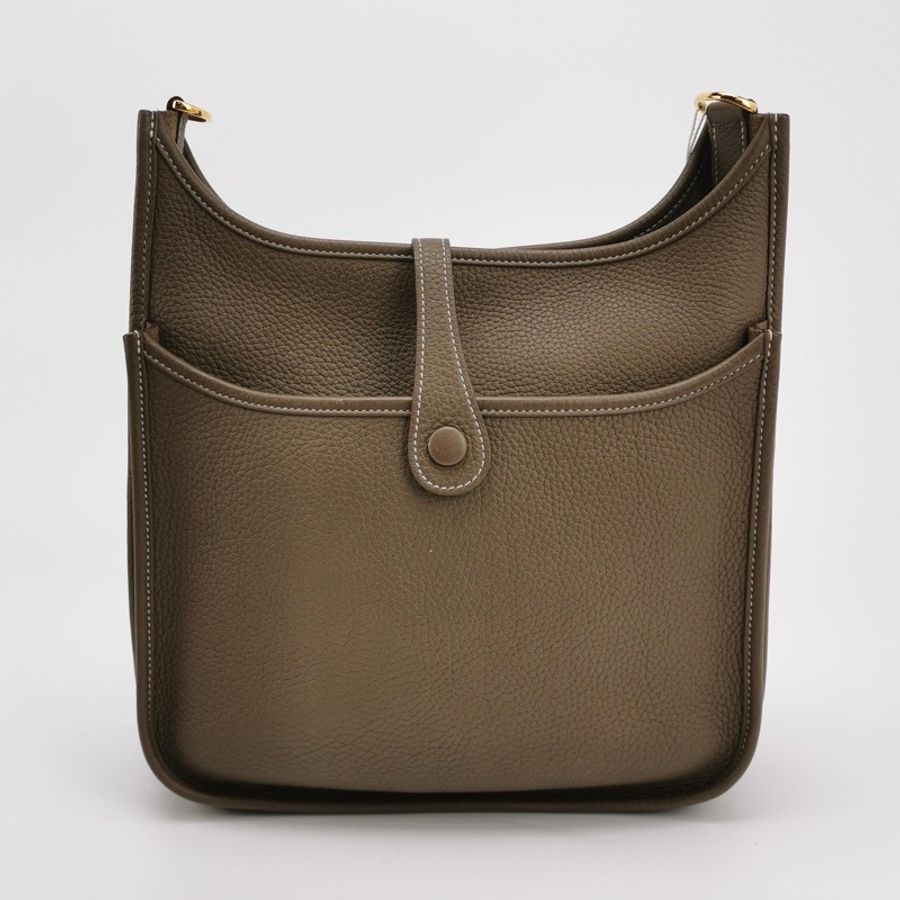 Hermes 愛馬仕 Evelyne 29 大象灰金扣 Y 刻-2