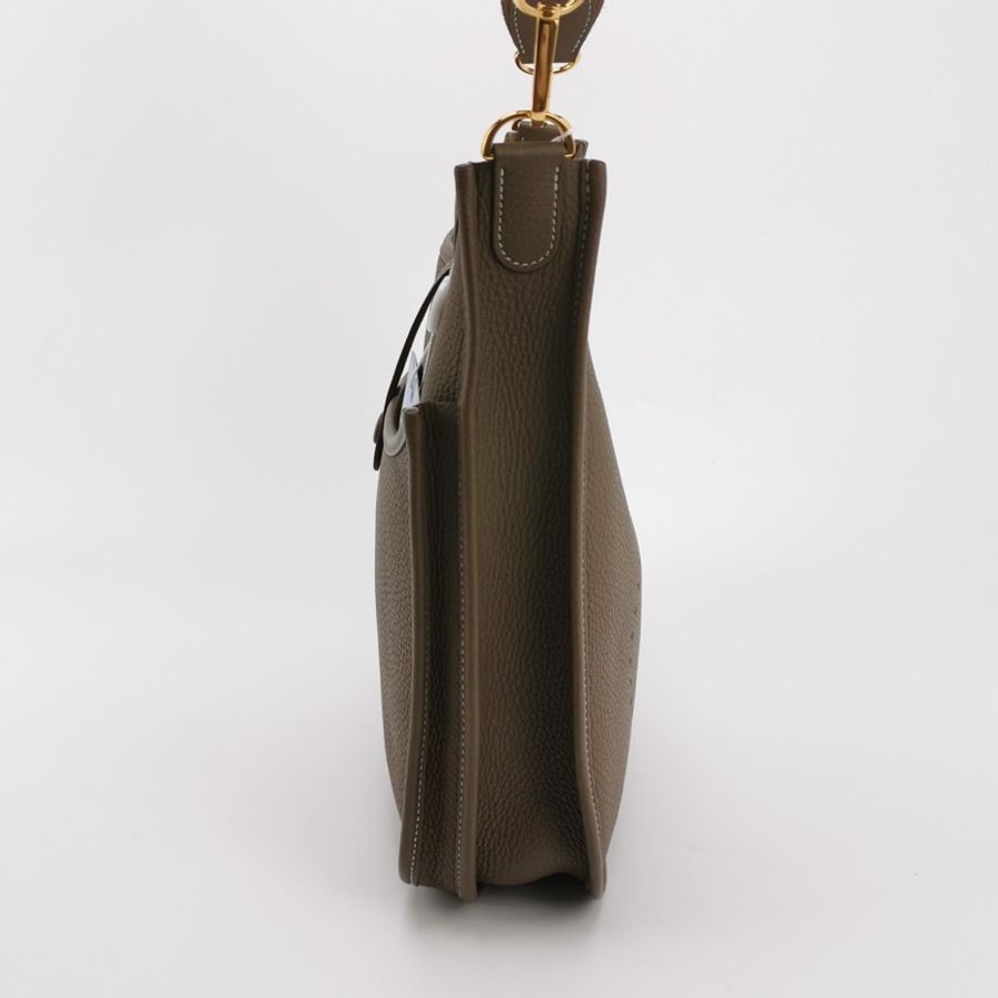 Hermes 愛馬仕 Evelyne 29 大象灰金扣 Y 刻-4