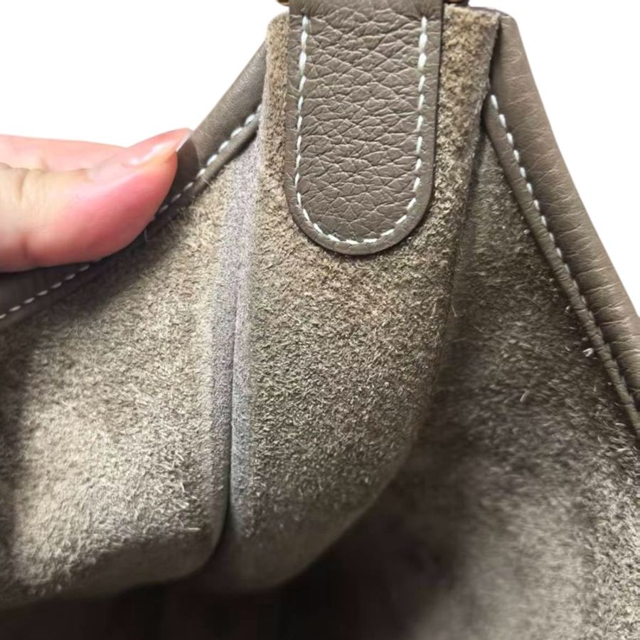 Hermes 愛馬仕 Evelyne 29 大象灰金扣 Y 刻-14