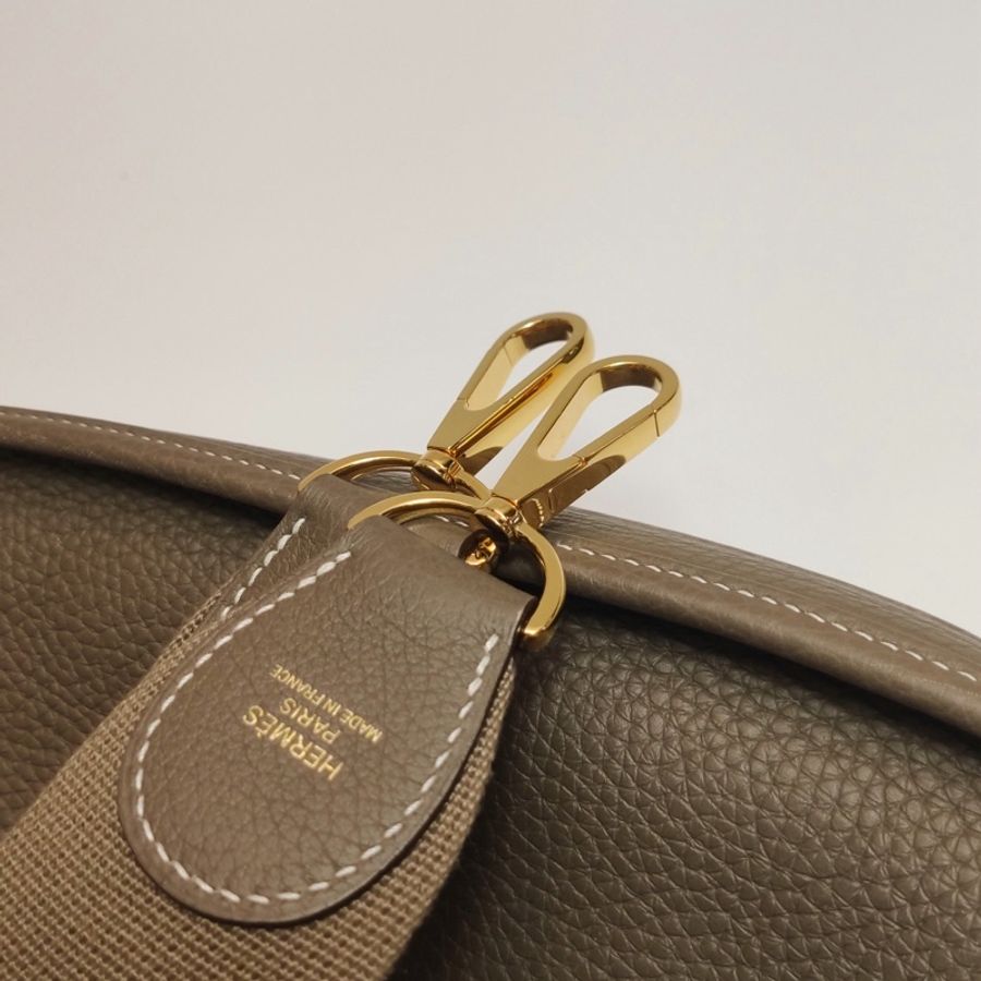 Hermes 愛馬仕 Evelyne 29 大象灰金扣 Y 刻-16