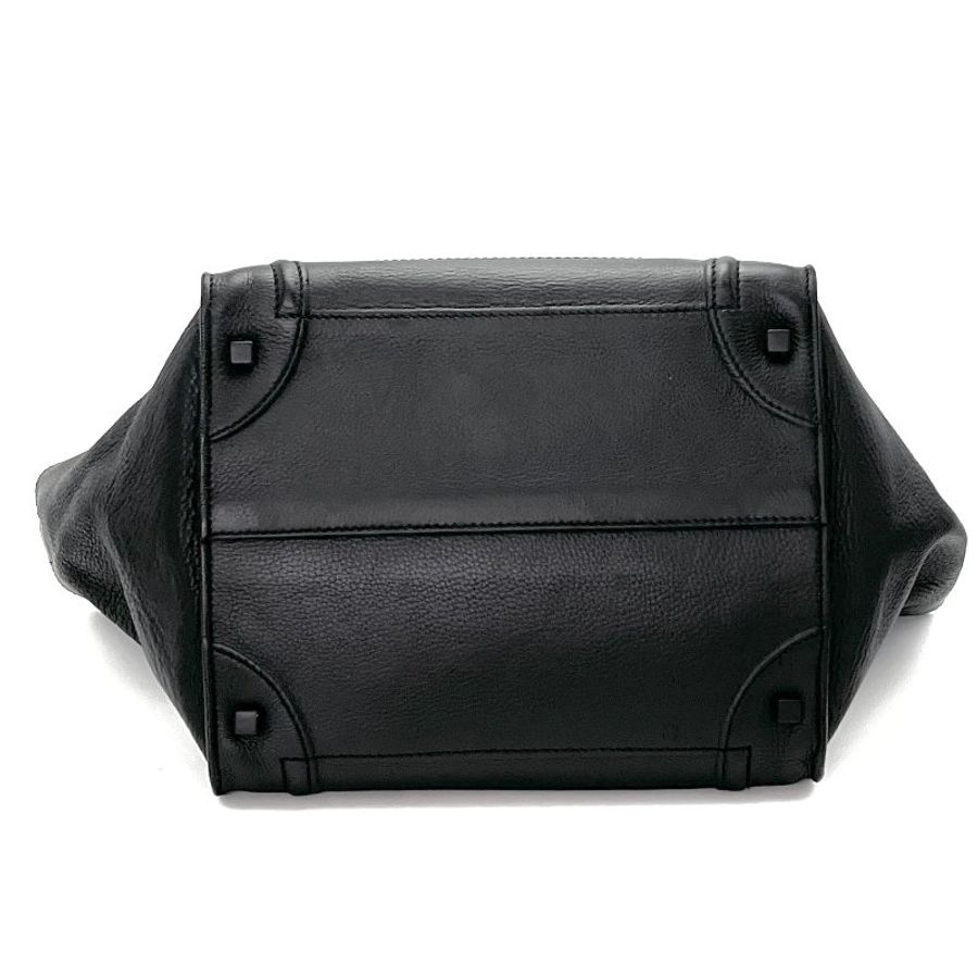 CELINE 黑色Luggage手提笑臉包 30*27*25 98新配件塵袋-4