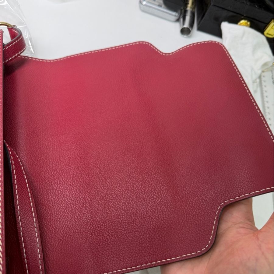 Hermes/愛馬仕 roulis23豬鼻子包,金扣 X刻-6