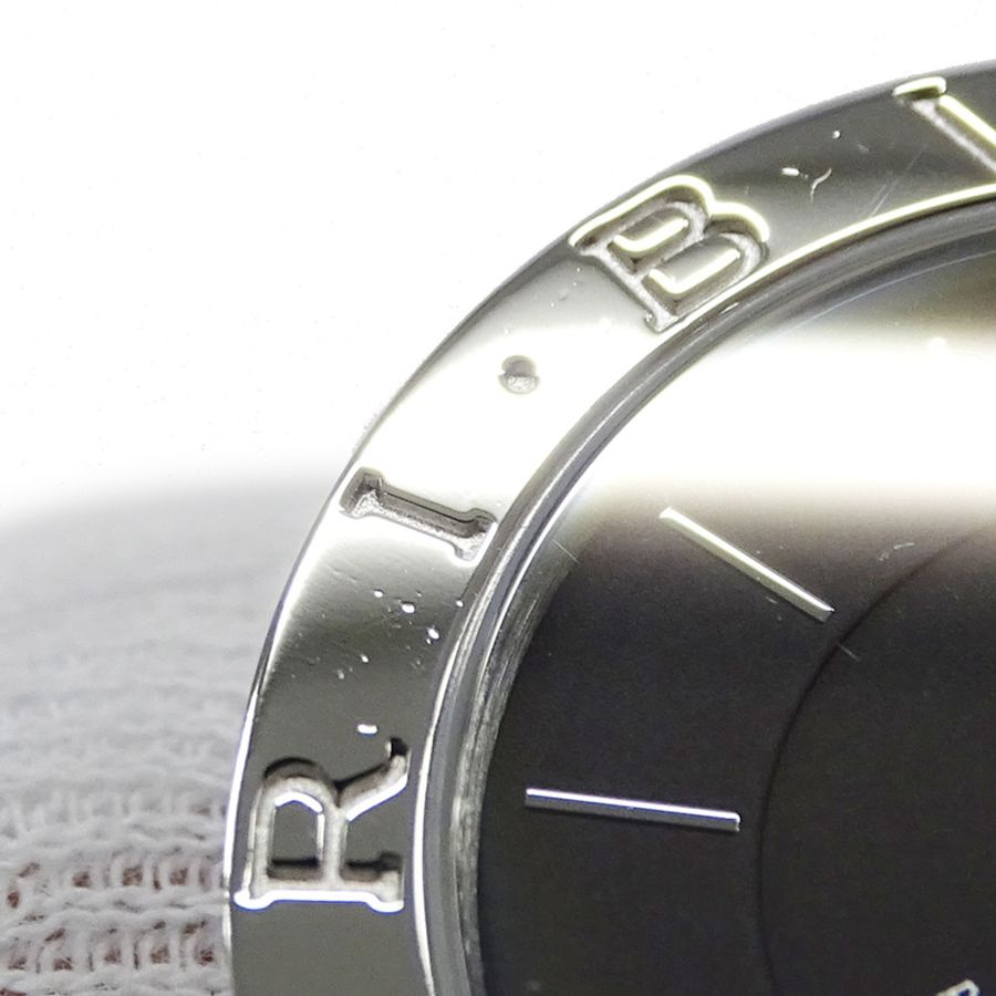 寶格麗 (Bulgari) 男孩腕錶，品牌：日期自動上鍊不鏽鋼 SS BB33SS 銀色黑色-10