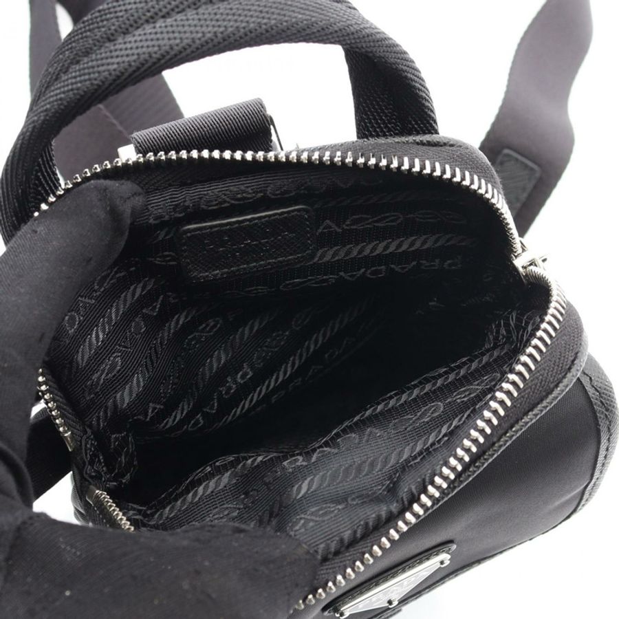 PRADA Re-Nylon 智慧型手機套斜背包 2ZH1942DMHF0002 尼龍皮革 全新-2