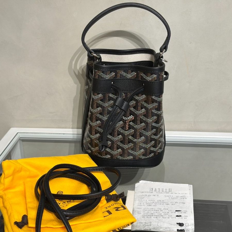 GOYARD Petit Flot水桶包 - Mini黑-8