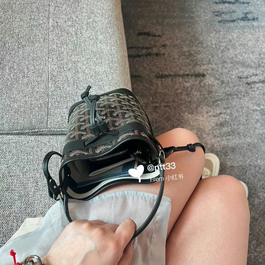 GOYARD Petit Flot水桶包 - Mini黑-9