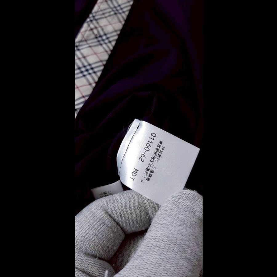 絕版BURBERRY 博柏利 BLUE LABEL 藍標 戰馬 女黑色修身彈性短袖襯衫38號-8