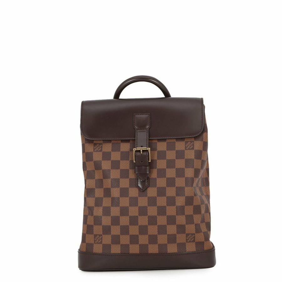 路易威登 Damier Ebene Soho 背包 N51132 路易威登 手提包-0