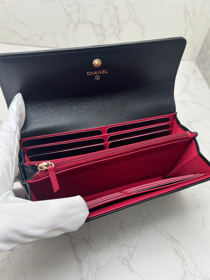 香緹國際精品 CHANEL 19 長夾 1134 閒置品-4