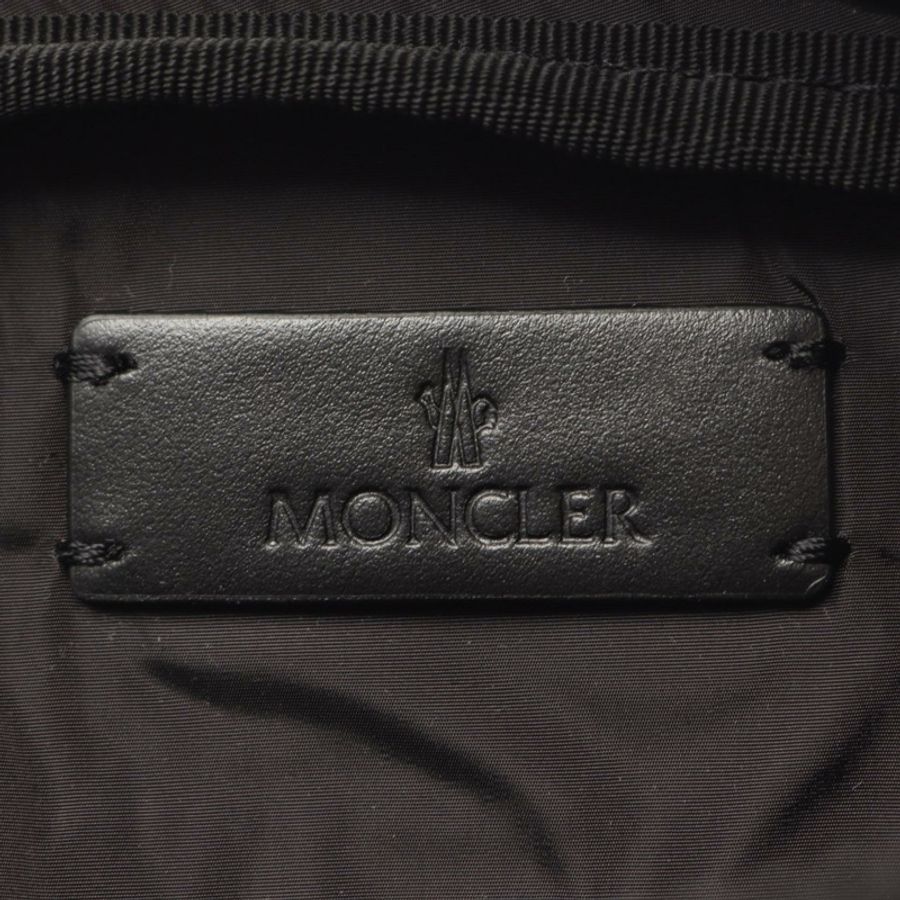 MONCLER DURANCE 腰臀包 5M00005M7755999 尼龍皮革 黑色 全新 男士-3