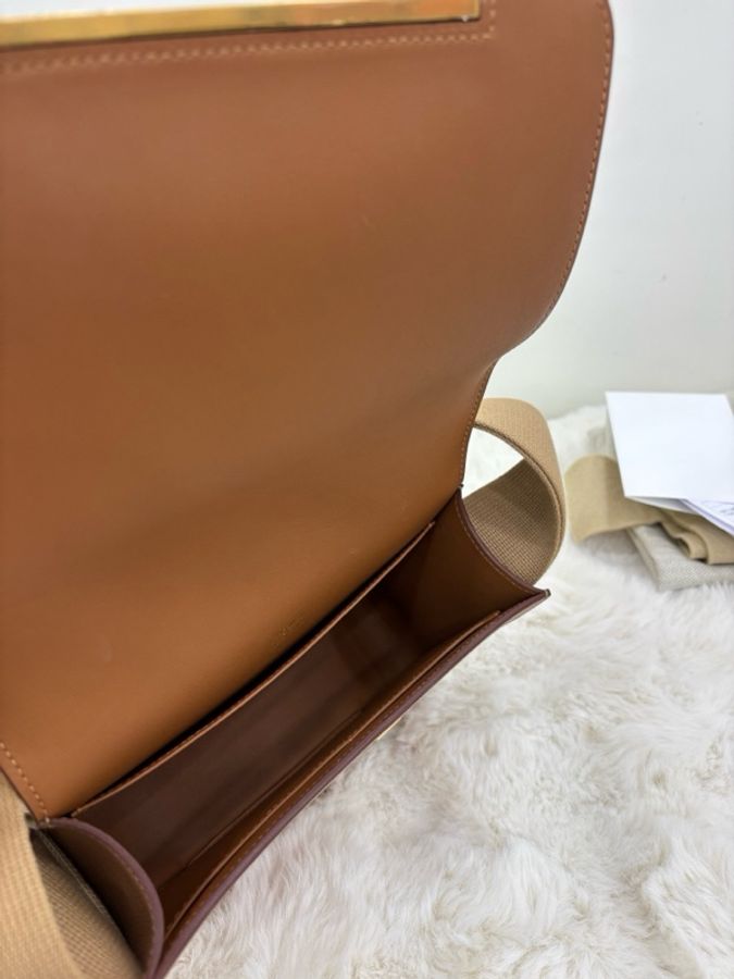 Hermes 愛馬仕 geta山羊皮雀木色拼奶茶色金扣U刻 有購證 full set-6