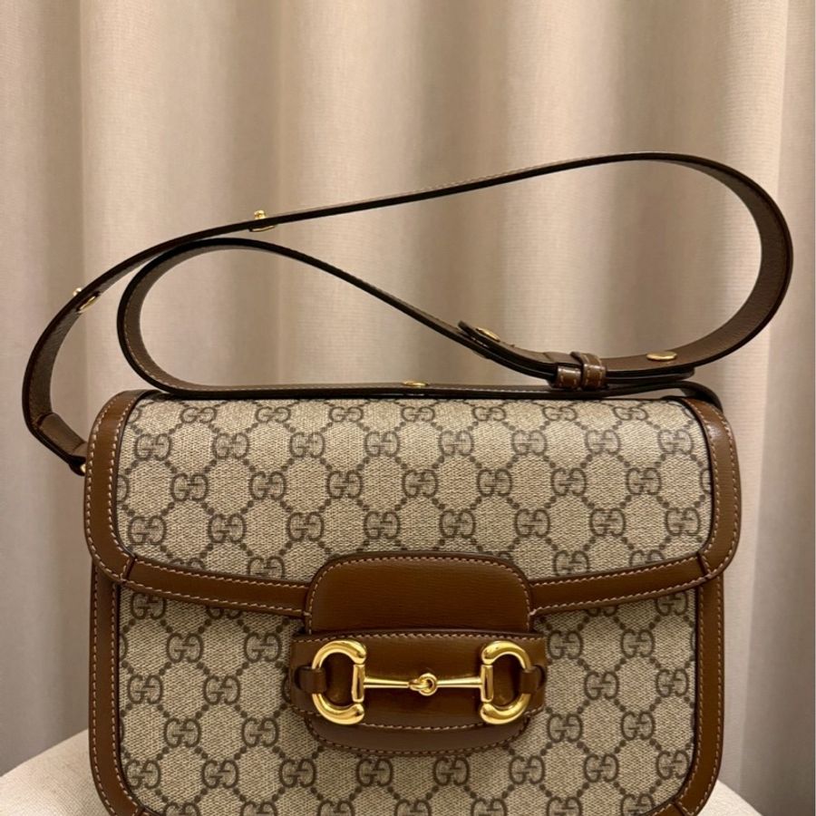 Gucci 1955 馬鞍包-0
