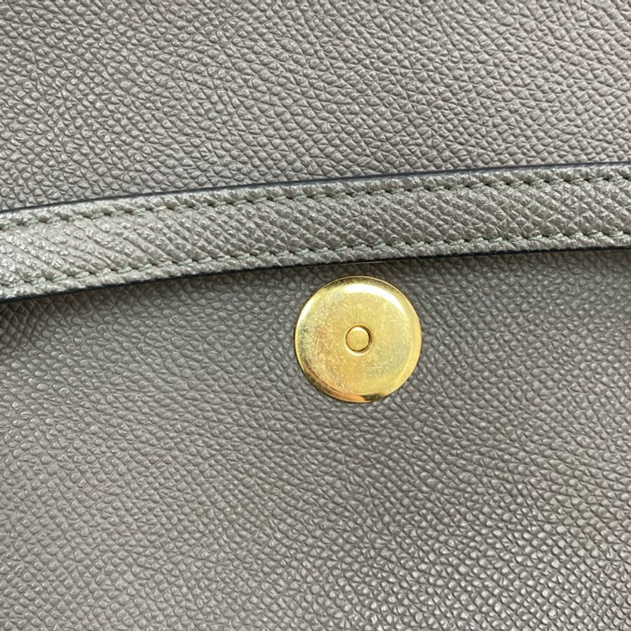 △ CELINE 思琳 Grey Calfskin Nano Belt Bag 2 way bag 灰色小牛皮兩用袋-267012916-16