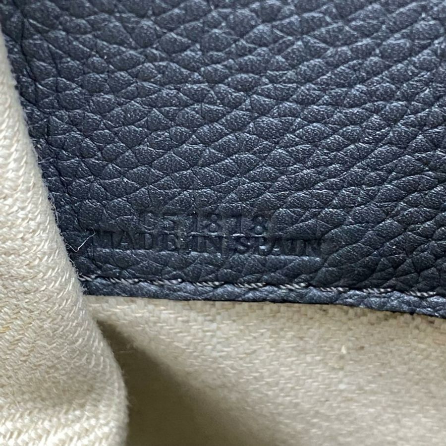 ☆ LOEWE 羅意威 Grey Calfskin Hammock 2 way bag 灰色小牛皮兩用袋-267012782-14