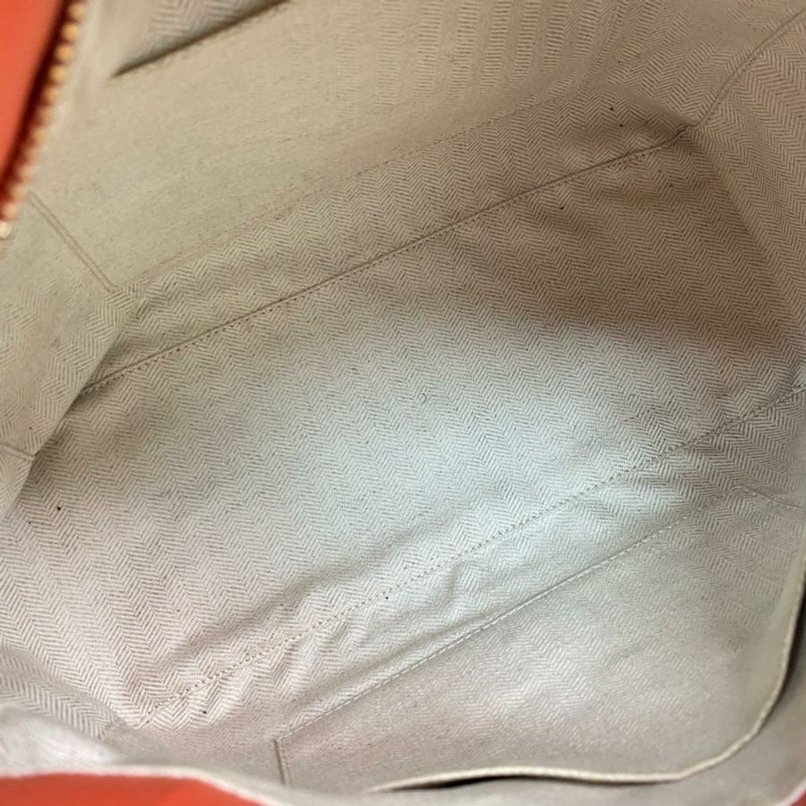 △ LOEWE 羅意威 Orange Calfskin Puzzle 2 way bag 橙色小牛皮兩用袋-267013057-13