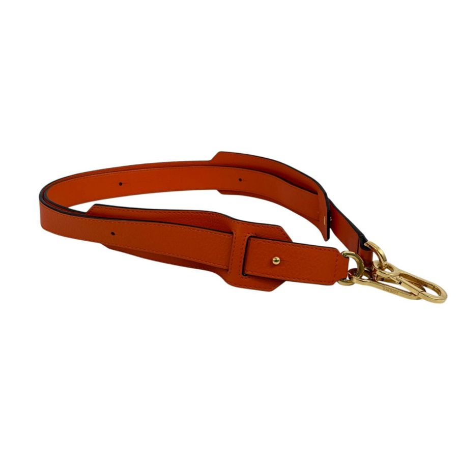 △ LOEWE 羅意威 Orange Calfskin Puzzle 2 way bag 橙色小牛皮兩用袋-267013057-17