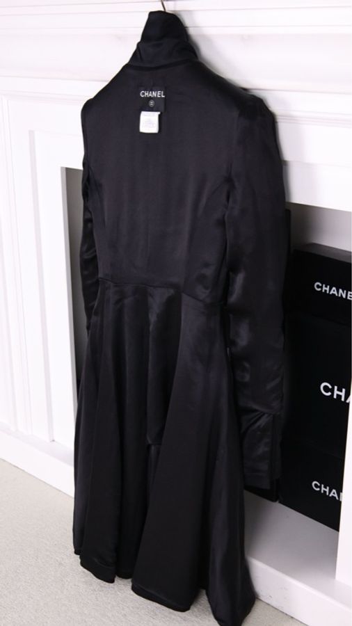 Chanel 08年高级手工坊系列秀款重工刺绣钉珠花花莱茵石大衣外套-10