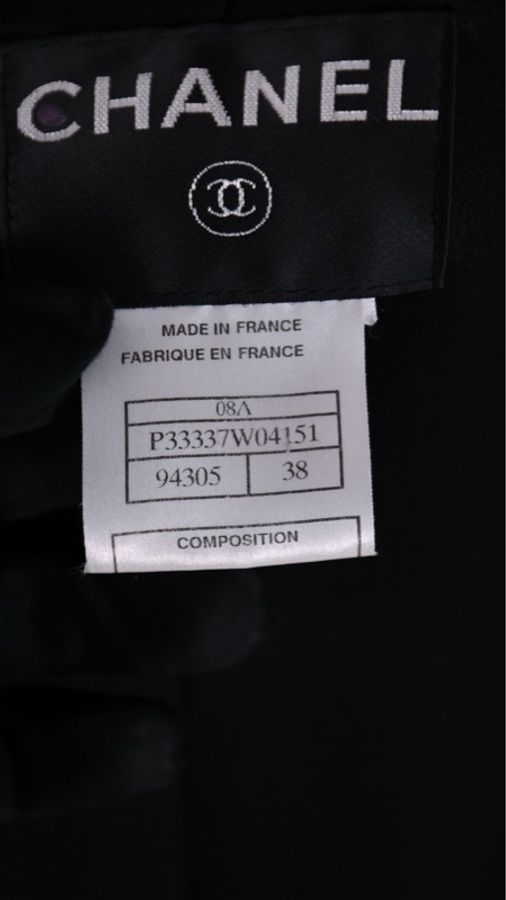 Chanel 08年高级手工坊系列秀款重工刺绣钉珠花花莱茵石大衣外套-28