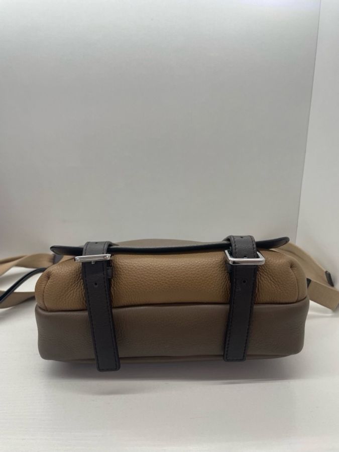 LOEWE 罗意威相机包邮差包 卡其色-3