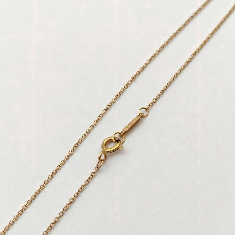 TIFFANY&CO TiffanyKeys皇冠鑰匙項鏈中號18K玫瑰金/鑽石-4