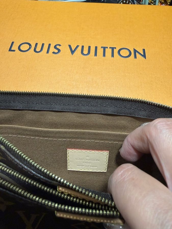 🔥LV 極新 經典 五合一 鏈條麻將包（墨綠色）-4