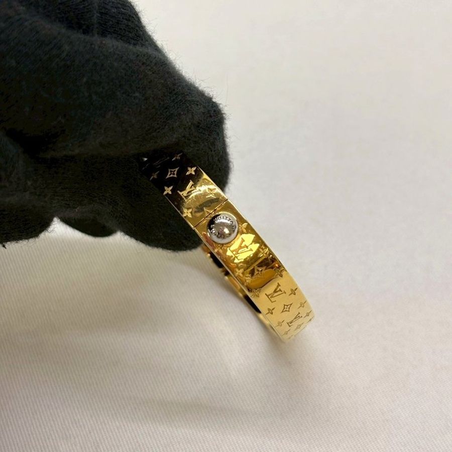 LV Nanogram金色手鐲-3